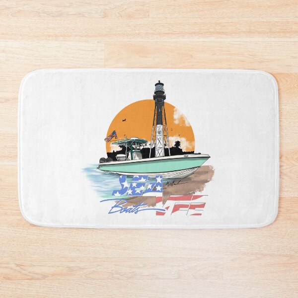 Item preview, Sea Vee Boat with American Flag designed and sold by Michael Garber.