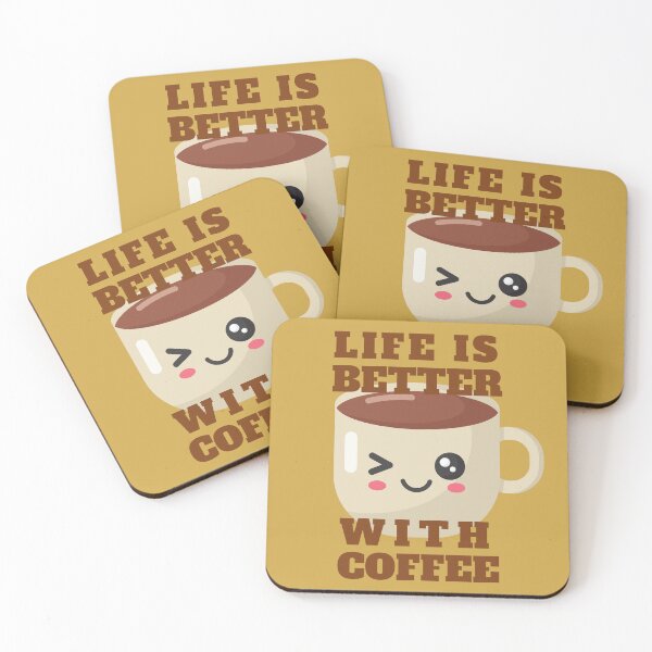 Item preview, Life is better with coffee designed and sold by PellSilversmith.