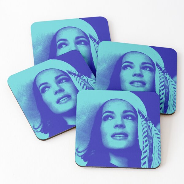 Item preview, Romy Schneider in blue designed and sold by carmencuarzo.