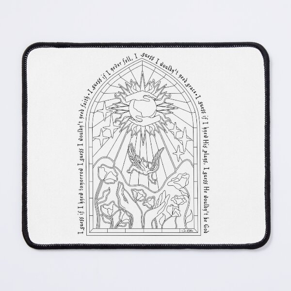 Item preview, Maybe idk stain glass window outline designed and sold by KingsQueen33.