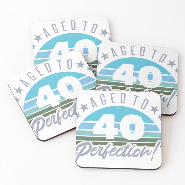 Item preview, Retro 40th Birthday Humor designed and sold by thepixelgarden.