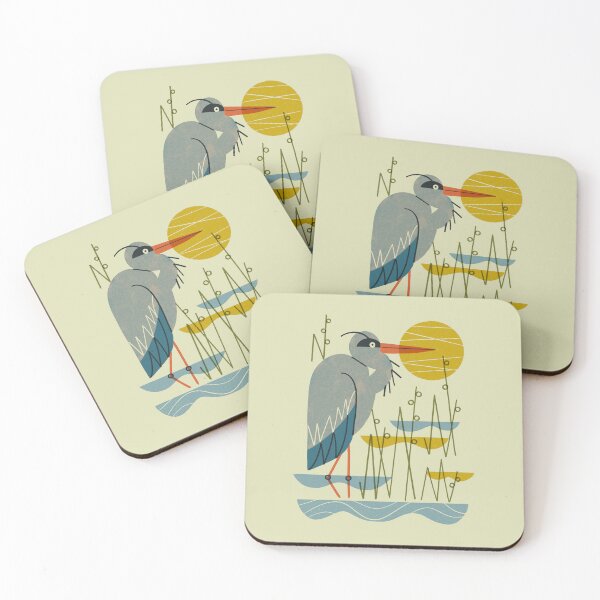 Item preview, Heron Among Reeds designed and sold by Renea L Thull.