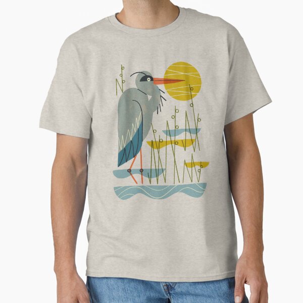 Item preview, Heron Among Reeds designed and sold by Renea L Thull.