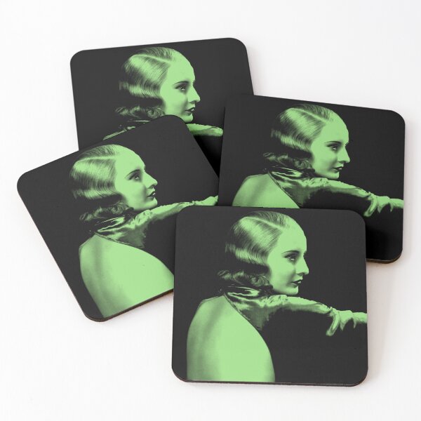 Item preview, Barbara Stanwyck behind green glass designed and sold by carmencuarzo.