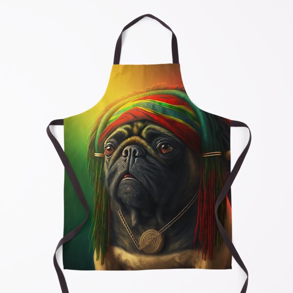 Item preview, Cool Rasta Pug 2 designed and sold by Artistic Pandas.