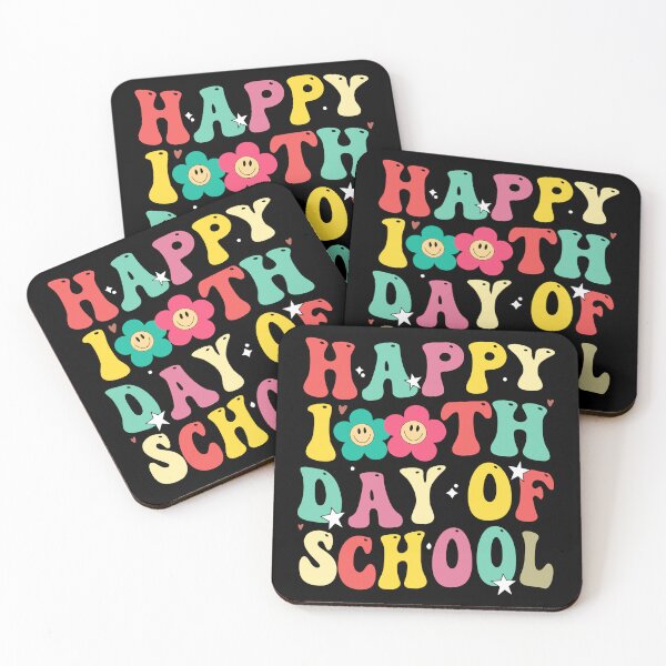 Item preview, Happy 100th day of school designed and sold by Nfty-Planet01.