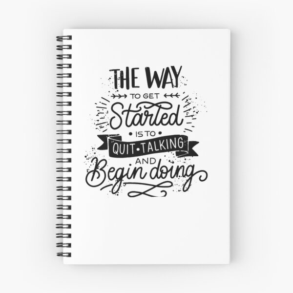 Item preview, the way to get started is to quit talking and begin doing classic t-shirt designed and sold by marcoliyp.
