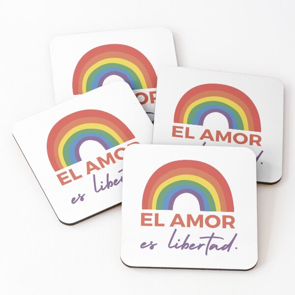 Aperçu de l'œuvre El amor es libertad, citation espagnole créée et vendue par Latina Charm.