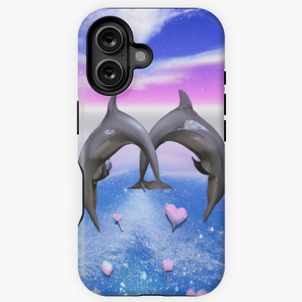 Vista previa del artículo con la obra «Funda resistente MagSafe para iPhone», diseñado y vendido por CheeryDK.
