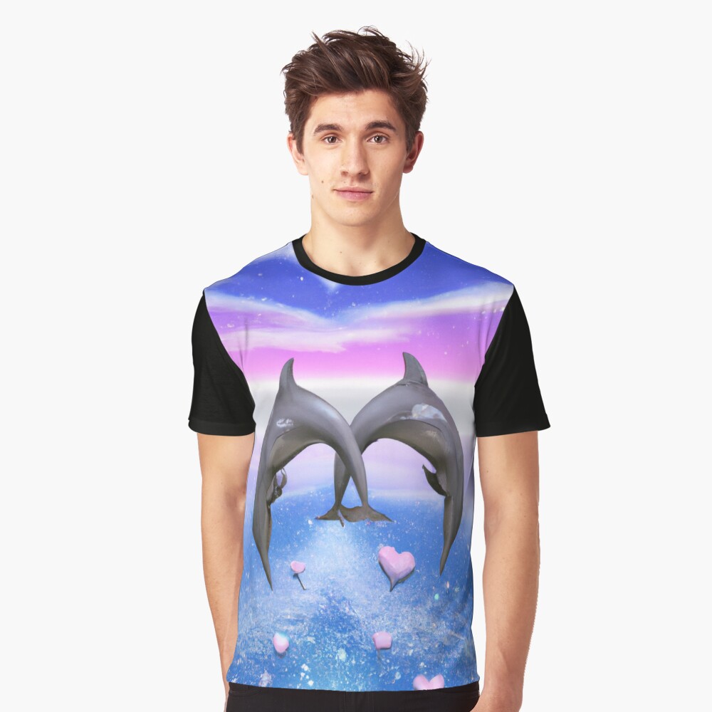 Vista previa del artículo con la obra «Camiseta gráfica», diseñado y vendido por CheeryDK.