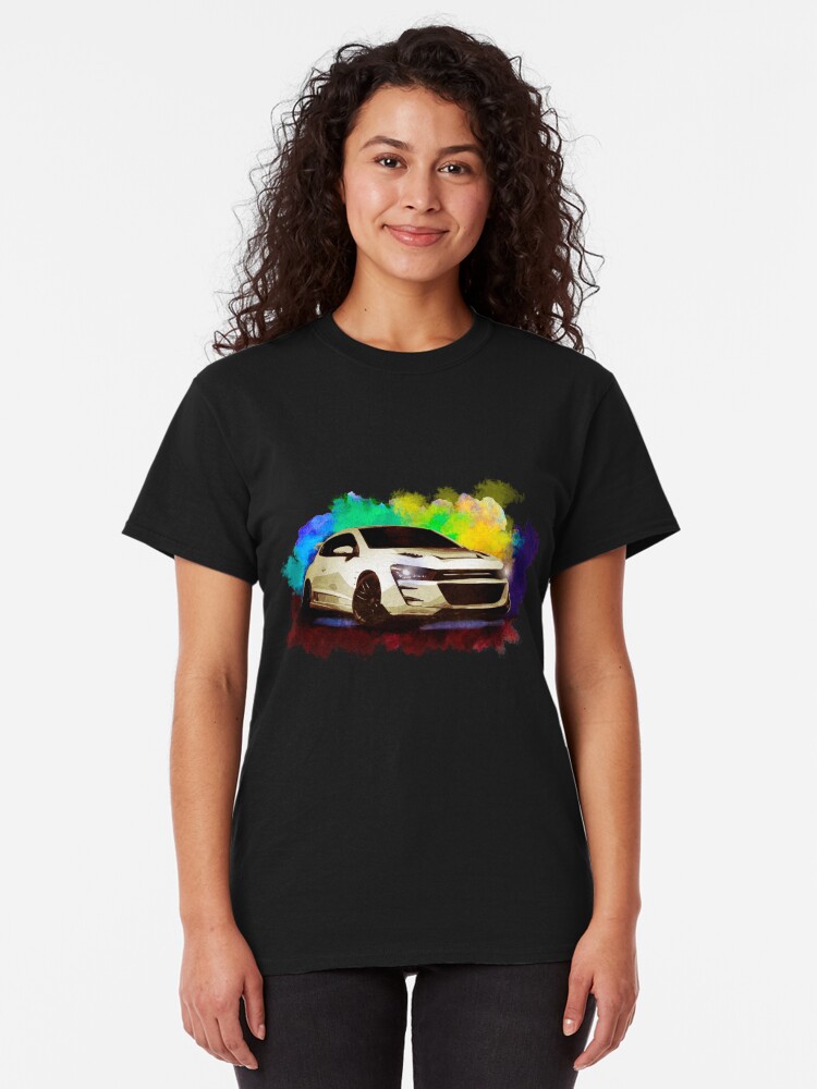 Alternate view of Exhood Tuning Car at Night 3 Classic T-Shirt