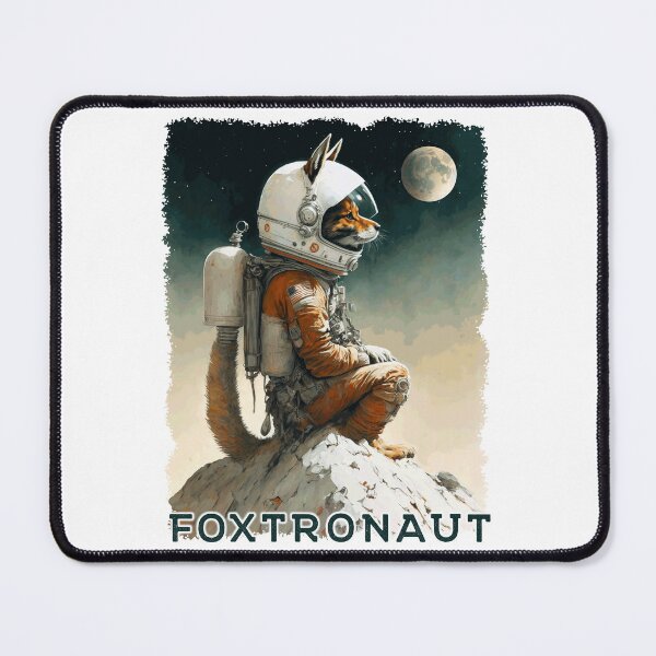 Item preview, Foxtronaut, Cool Quirky and Cute Fox Astronaut Design designed and sold by Proverbial Wisdom Design.