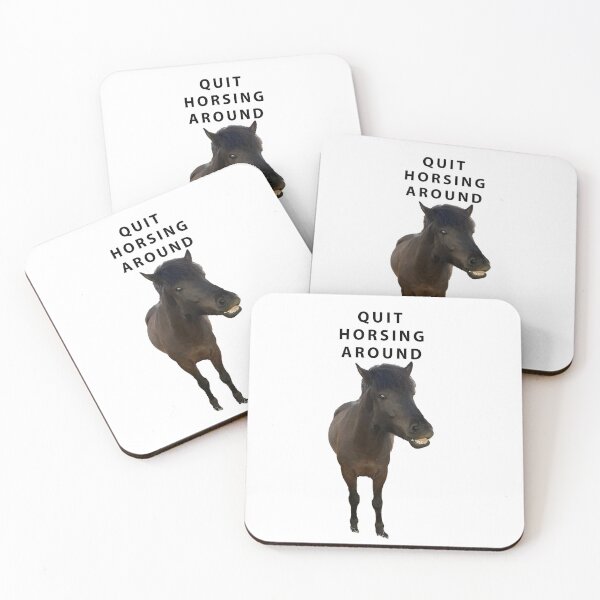 Item preview, Quit Horsing Around designed and sold by DrAgonPhotos.