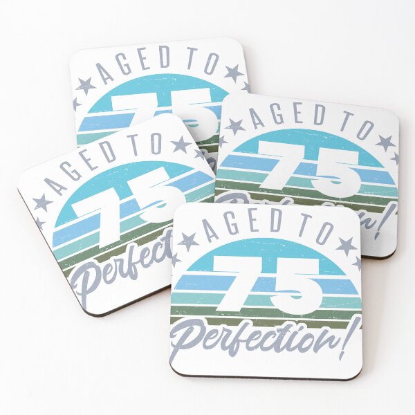 Item preview, Retro 75th Birthday Humor designed and sold by thepixelgarden.