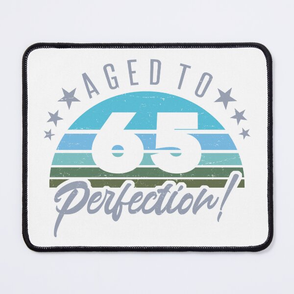 Item preview, Retro 65th Birthday Humor designed and sold by thepixelgarden.