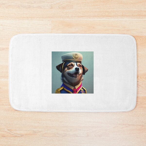 Item preview, The Funny Doggy Dog Army Officer designed and sold by CreepyDesigns.
