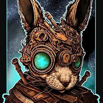 Artwork thumbnail, Rabbit In Command by SinMagellan