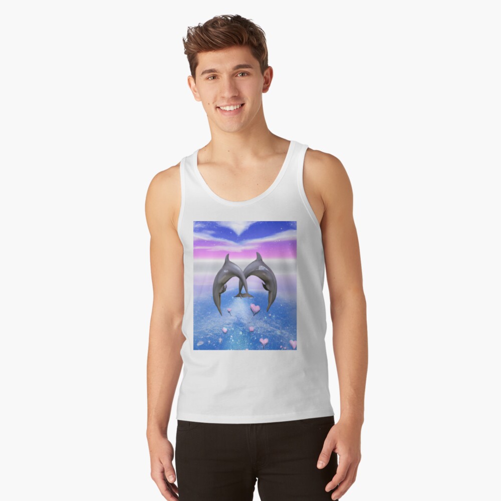 Vista previa del artículo con la obra «Camiseta de tirantes», diseñado y vendido por CheeryDK.