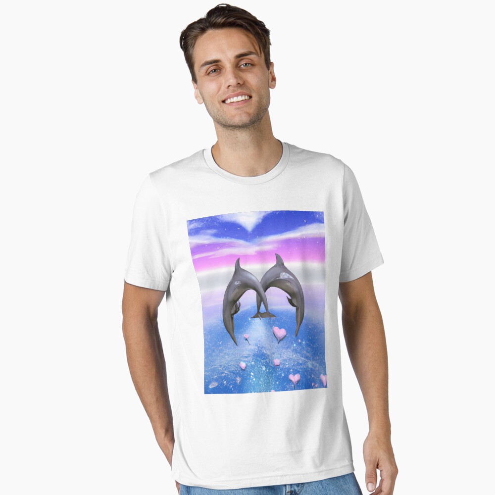 Vista previa del artículo con la obra «Camiseta esencial», diseñado y vendido por CheeryDK.