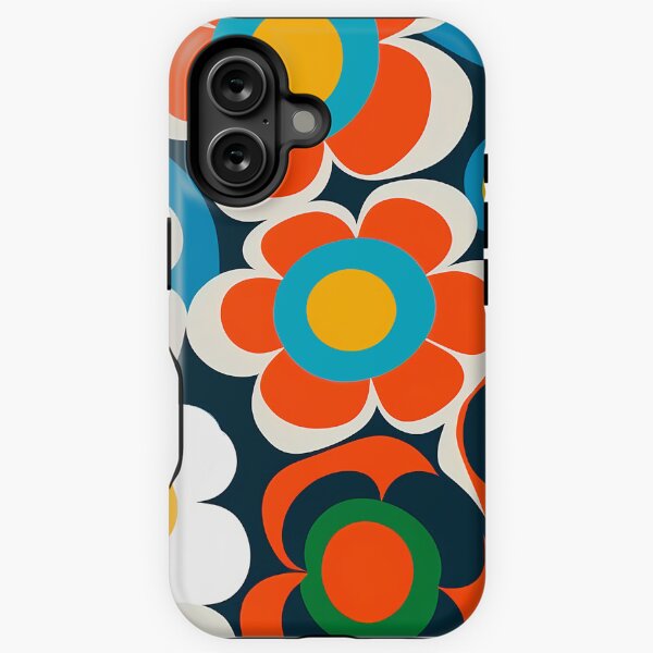 Vista previa del artículo con la obra «Patrón de flores 2, Finlandia», diseñado y vendido por Piktart.