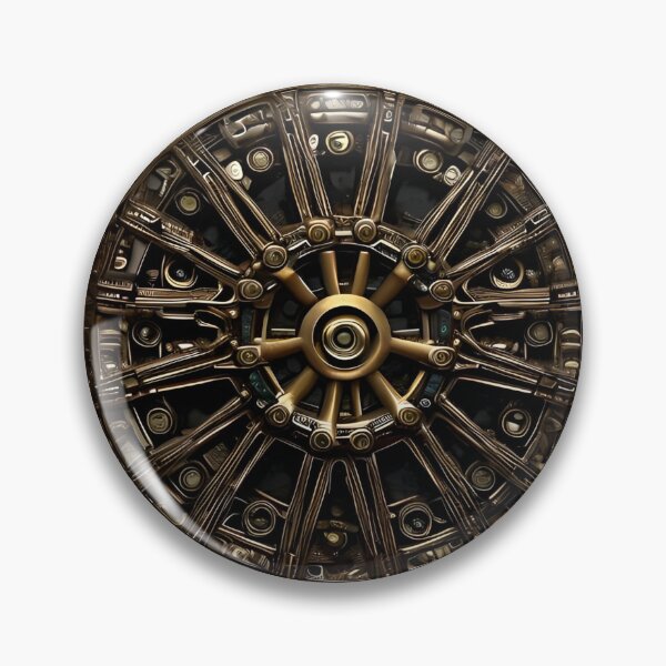 Item preview, Mind with mechanisms in the form of wheels or gears designed and sold by PSYCO-art.