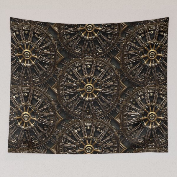 Item preview, Mind with mechanisms in the form of wheels or gears designed and sold by PSYCO-art.