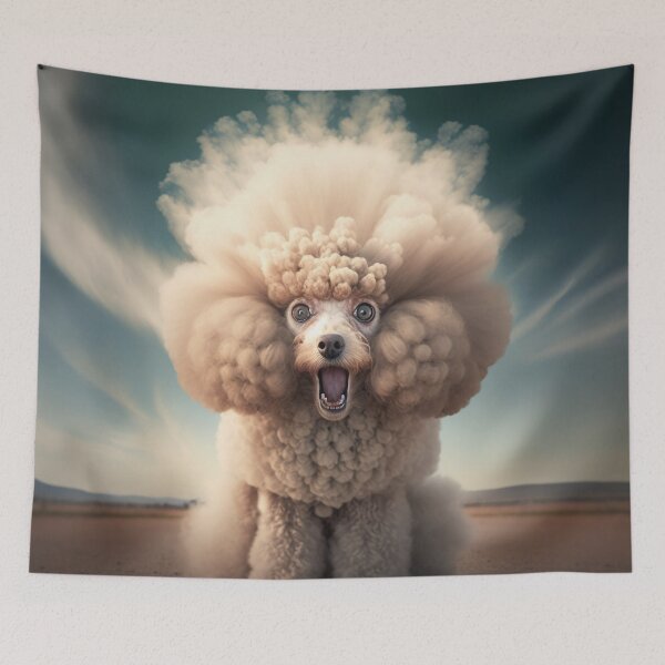 Item preview, Poodle Explosion designed and sold by DRTYFUNK.