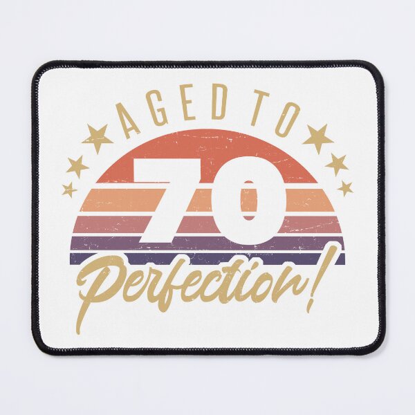 Item preview, Retro 70th Birthday Humor designed and sold by thepixelgarden.