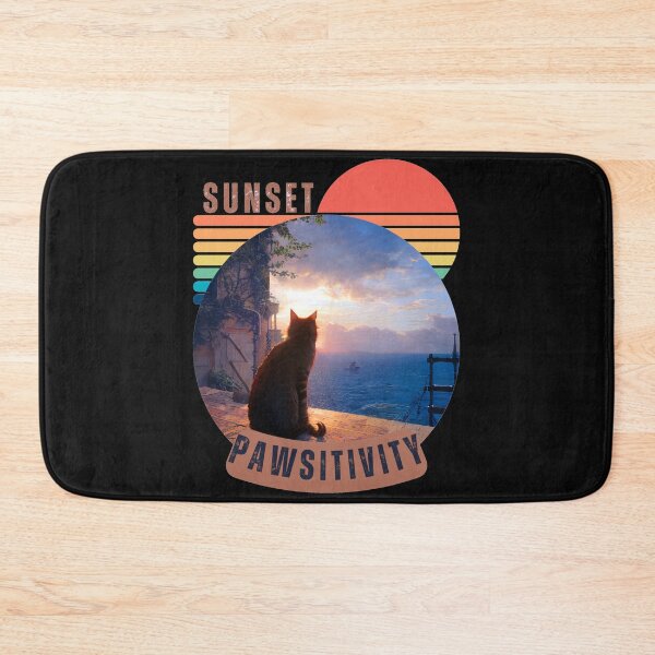 Item preview, Sunset pawsitivity 4 designed and sold by Mitrodoros.