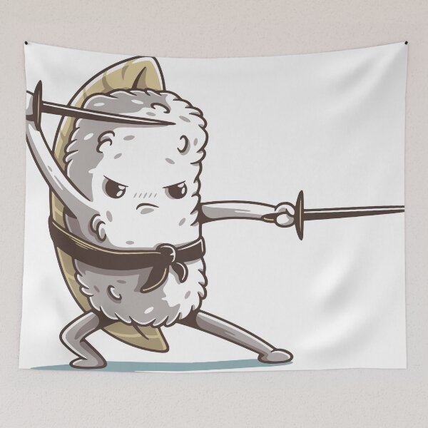 Item preview, Samurai Sushi designed and sold by Nostalgia88.