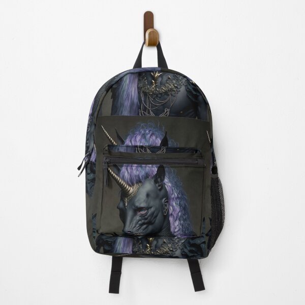 Item preview, Goth Unicorn (Portrait) designed and sold by Simone Davino.
