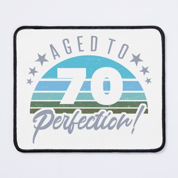 Item preview, Retro 70th Birthday Humor designed and sold by thepixelgarden.