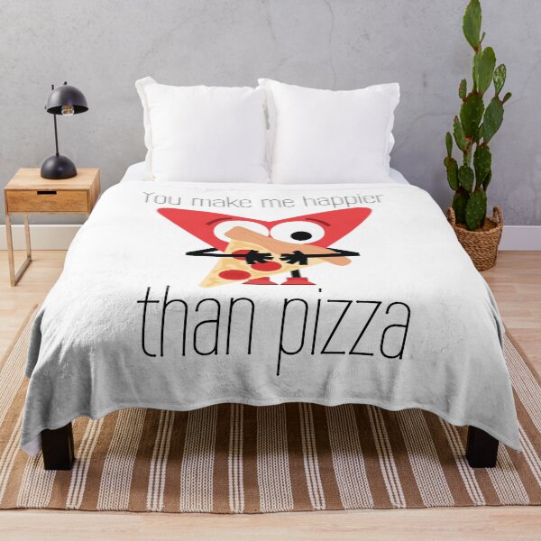 Item preview, You Make Me Happier Than Pizza. Heart Hugging Pizza And In Love With Delivery Dating Marriage Vday designed and sold by doseofwin.