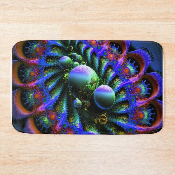 Item preview, Fractal 0016, Elegant Mandelbrot fractal design, featuring subtle colors and mesmerizing patterns designed and sold by randycolby.