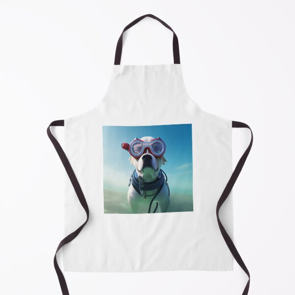 Item preview, The Funny Doggy Dog Scuba Diver designed and sold by CreepyDesigns.