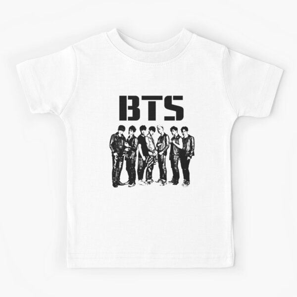 Kids Boys Girls Jason Rock Masks T-Shirt kiss faces metal halloween black