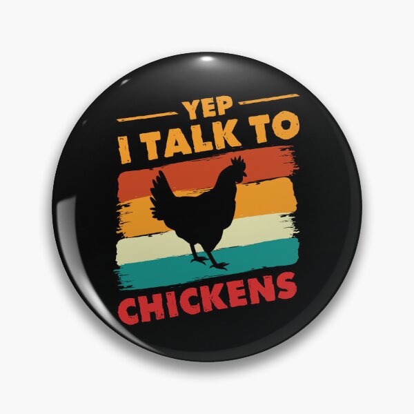 Item preview, Yep I Talk To Chickens Vintage Design For Chicken Lover - Funny Chicken Farmer designed and sold by naworas.