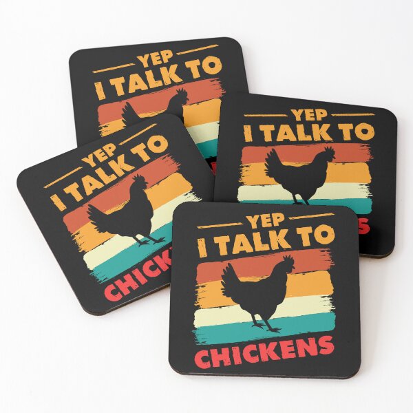 Item preview, Yep I Talk To Chickens Vintage Design For Chicken Lover - Funny Chicken Farmer designed and sold by naworas.