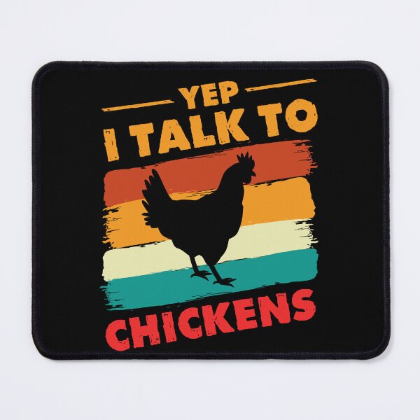 Item preview, Yep I Talk To Chickens Vintage Design For Chicken Lover - Funny Chicken Farmer designed and sold by naworas.