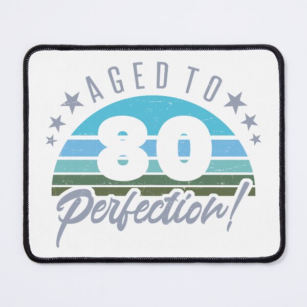 Item preview, Retro 80th Birthday Humor designed and sold by thepixelgarden.