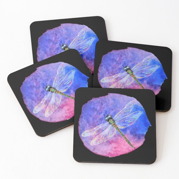 Item preview, Dragonfly on Watercolor  designed and sold by foxcreative.
