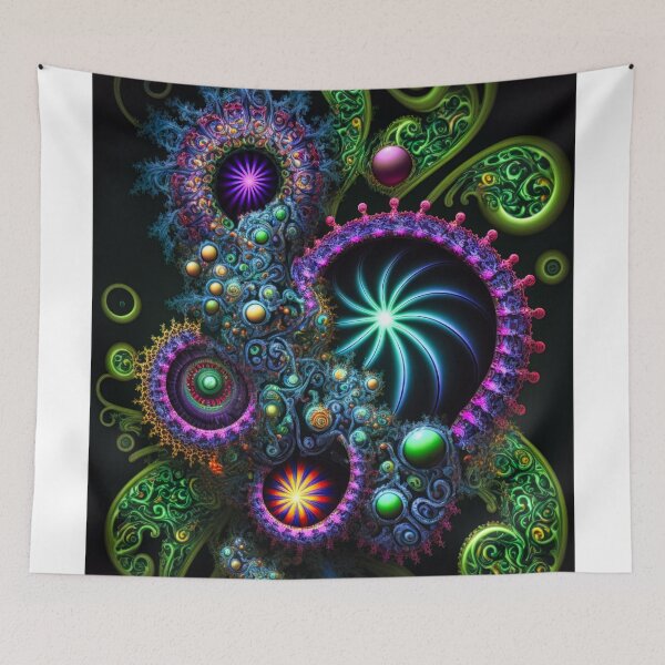 Item preview, Fractal 0019, Gorgeous Mandelbrot fractal, featuring intricate details and endless complexity designed and sold by randycolby.