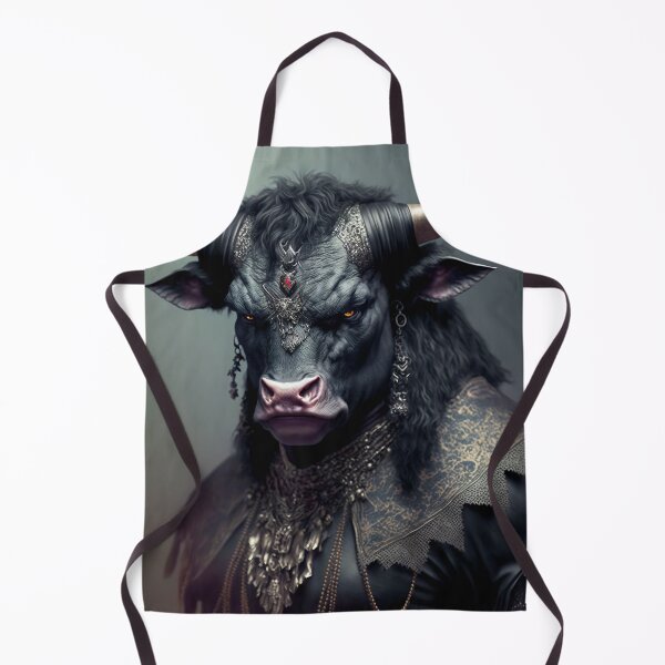 Item preview, Goth Bull (Portrait) designed and sold by Simone Davino.