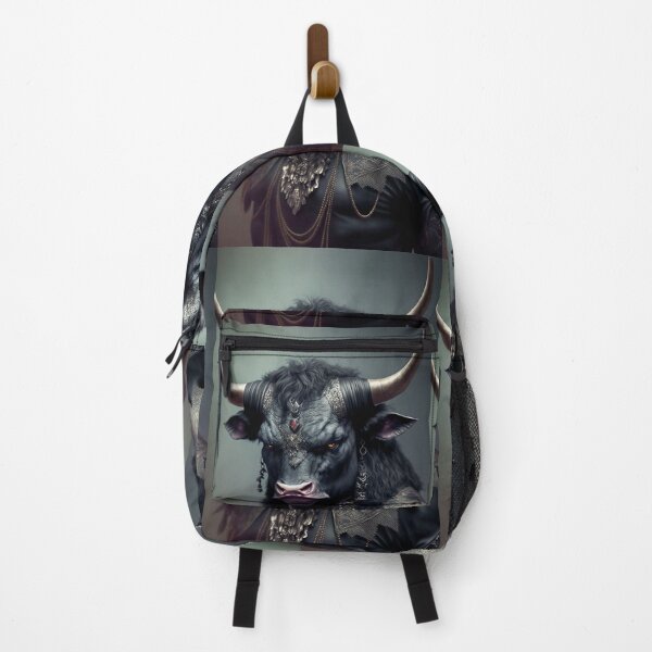 Item preview, Goth Bull (Portrait) designed and sold by Simone Davino.