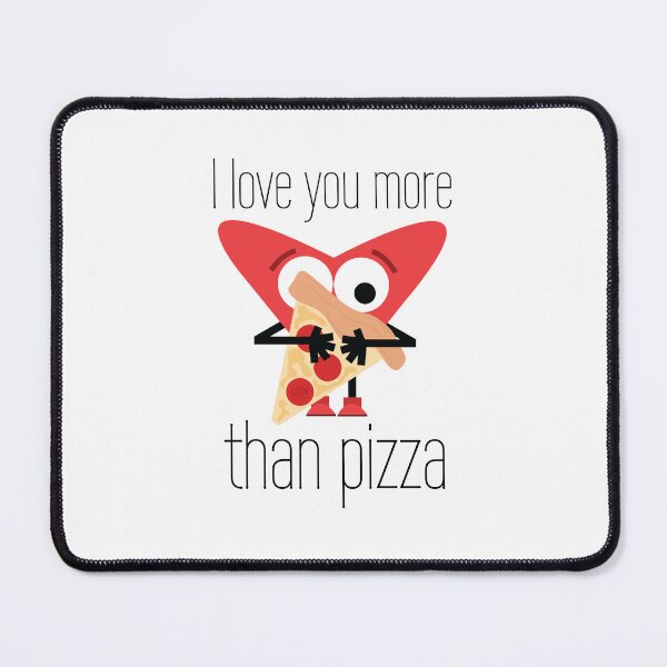 Item preview, I Love You More Than Pizza. Heart Hugging Pizza And In Love With Delivery Dating Marriage Vday designed and sold by doseofwin.