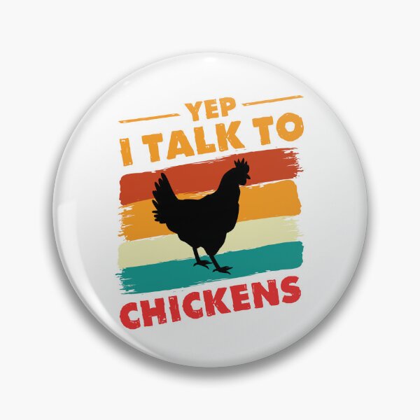 Item preview, Yep I Talk To Chickens Vintage Design For Chicken Lover - Funny Chicken Farmer designed and sold by naworas.