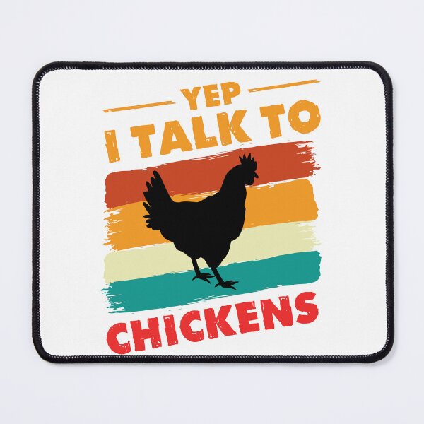 Item preview, Yep I Talk To Chickens Vintage Design For Chicken Lover - Funny Chicken Farmer designed and sold by naworas.