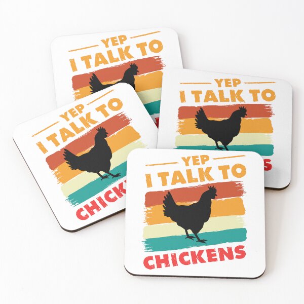 Item preview, Yep I Talk To Chickens Vintage Design For Chicken Lover - Funny Chicken Farmer designed and sold by naworas.