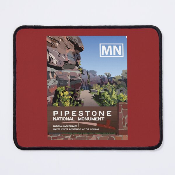 Item preview, Pipestone National Monument  designed and sold by Broken Antler Designs .