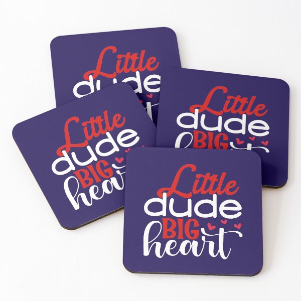 Item preview, Little Dude big Heart, Valentine gift for Boys designed and sold by Sunnyhova.